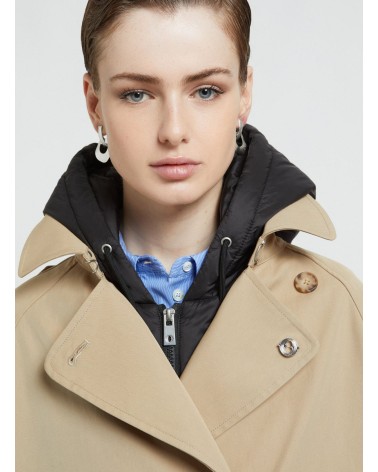 Trench court croisé OTTOD’AME avec gilet amovible Ottod'Ame - 4