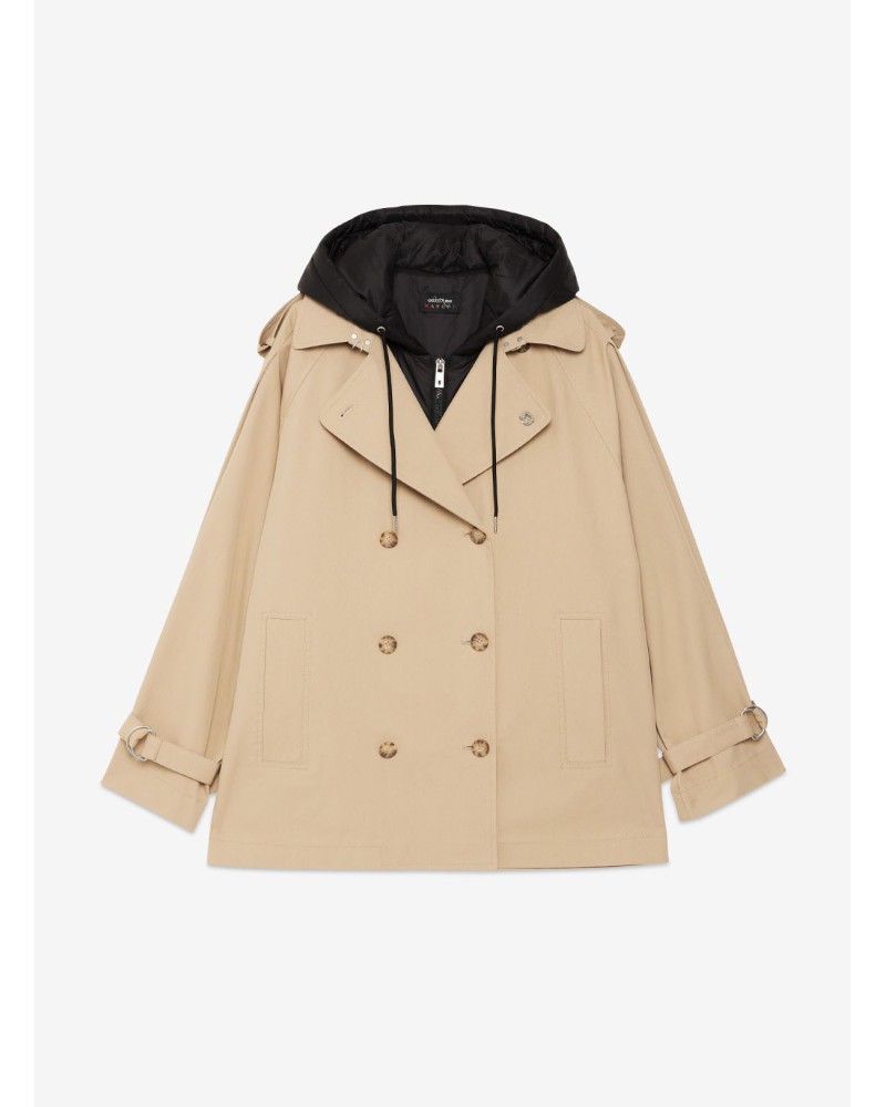 Trench court croisé OTTOD’AME avec gilet amovible Ottod'Ame - 7