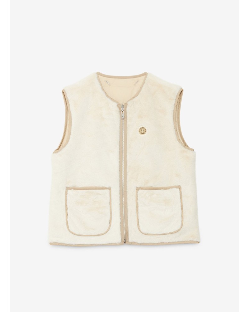 Gilet réversible OTTOD’AME en tissu et fausse fourrure Ottod'Ame - 9