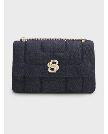 Sac à bandoulière en denim matelassé BOSS B_ICON avec monogramme double B BOSS - 1