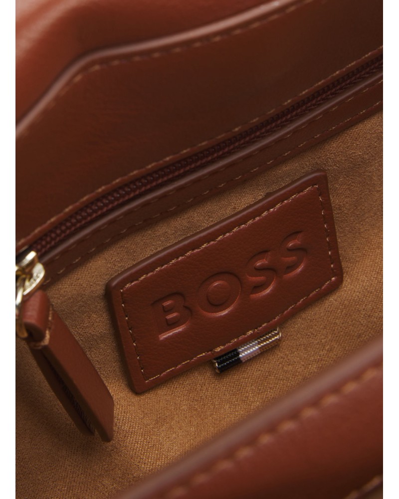 Sac à bandoulière en denim matelassé BOSS B_ICON avec monogramme double B BOSS - 3