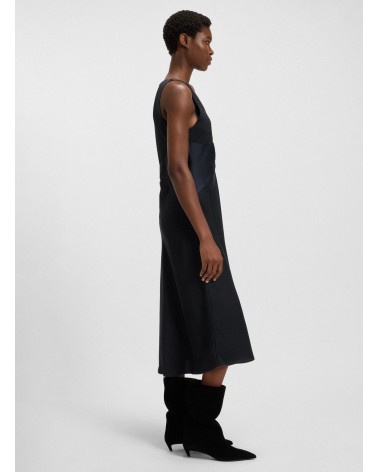 Robe BOSS C_Diclan en satin froissé à fronces sur le devant BOSS - 6