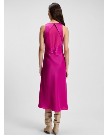 Robe BOSS C_Diclan en satin froissé à fronces sur le devant BOSS - 9