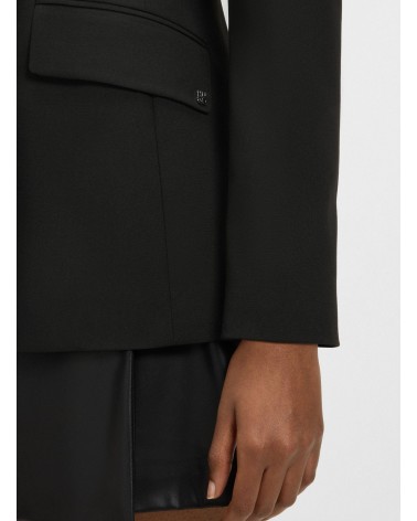 Veste regular HUGO Azuna avec revers contrastants HUGO - 4