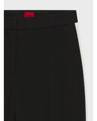 Pantalon regular HUGO Hizana en tissu stretch à rayures latérales HUGO - 2
