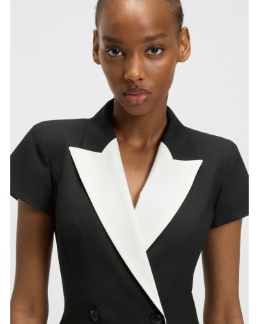 Robe style veste HUGO Kazuna à revers contrastants HUGO - 4