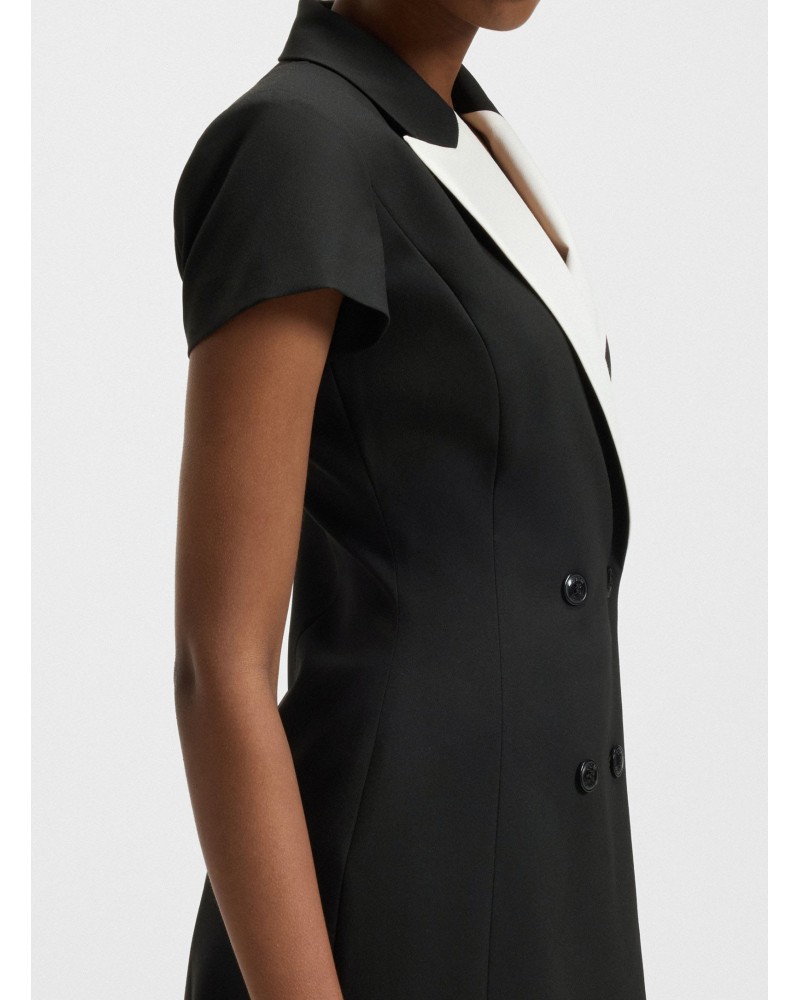 Robe style veste HUGO Kazuna à revers contrastants HUGO - 5