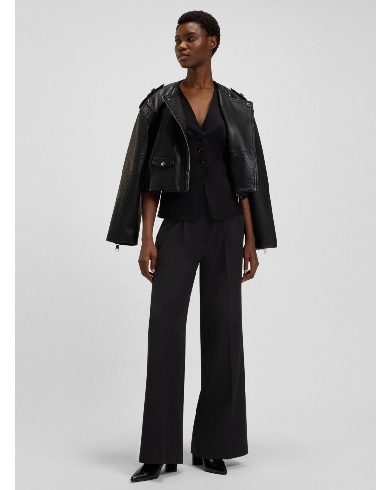 Pantalon wide BOSS C_Tiwi en tissu stretch BOSS - 3