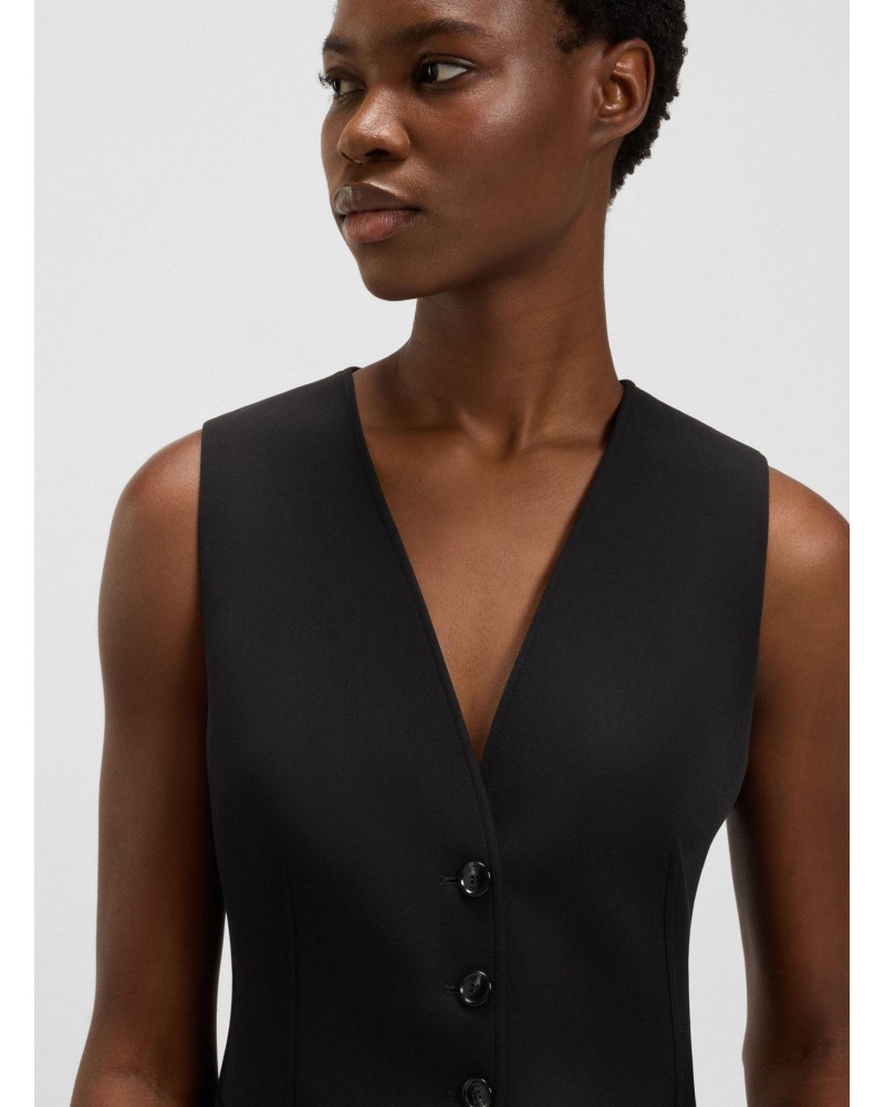 Gilet ajustable BOSS C_Javesta en crêpe stretch BOSS - 3