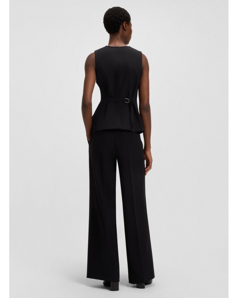 Gilet ajustable BOSS C_Javesta en crêpe stretch BOSS - 6
