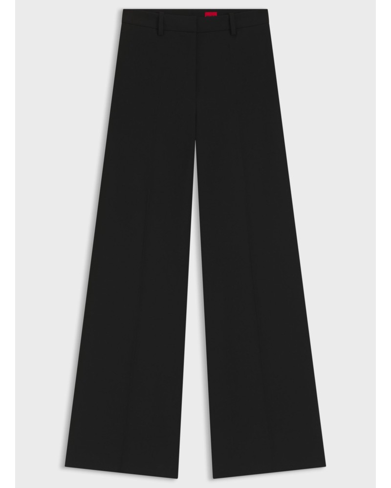 Pantalon regular HUGO Hasmina évasé en tissu stretch HUGO - 1
