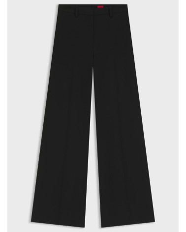 Pantalon regular HUGO Hasmina évasé en tissu stretch HUGO - 1