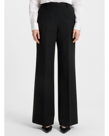 Pantalon regular HUGO Hasmina évasé en tissu stretch HUGO - 5