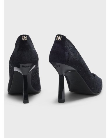 Escarpins HUGO Katniss_Pump90 en velours à strass HUGO - 2