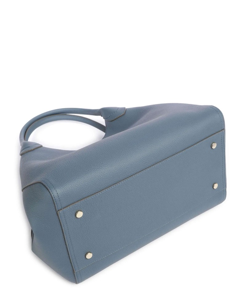 Cabas BOSS Lenah Tote en cuir grainé avec logo BOSS - 4