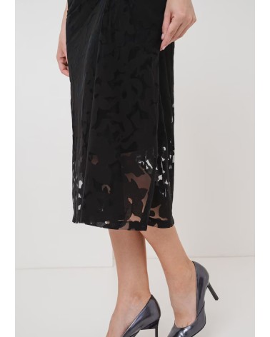 Robe en viscose BOSS C_Ebuna avec détails dentelle BOSS - 6