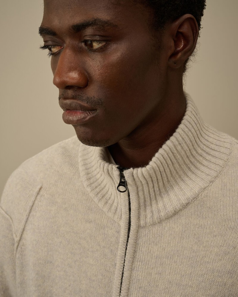 Pull Cp company Lambswool GRS Full Zip Cp company - 4