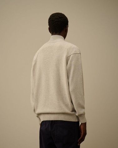Pull Cp company Lambswool GRS Full Zip Cp company - 3
