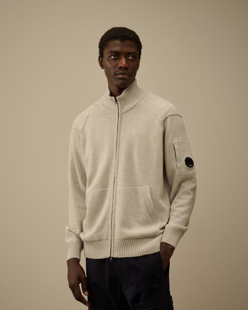 Pull Cp company Lambswool GRS Full Zip Cp company - 2