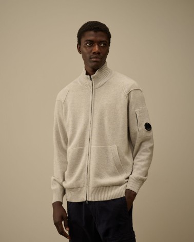 Pull Cp company Lambswool GRS Full Zip Cp company - 2