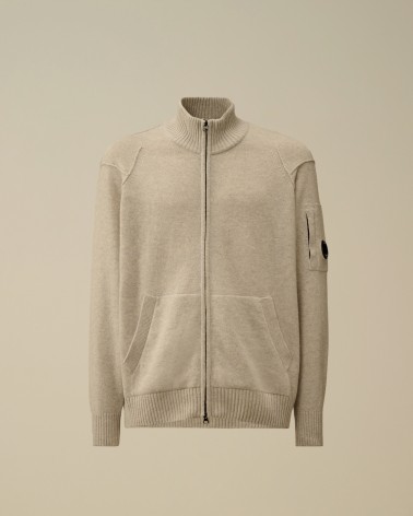 Pull Cp company Lambswool GRS Full Zip Cp company - 1