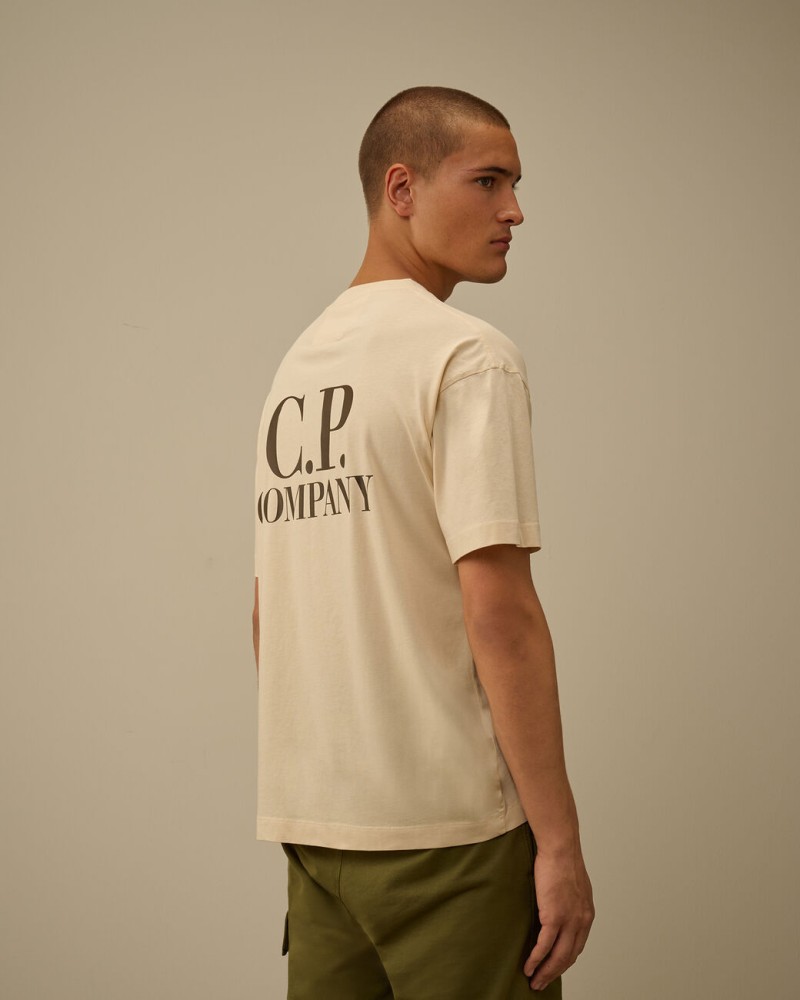 T-shirt Cp company 30/1 Jersey Short Sleeve Logo Cp company - 8