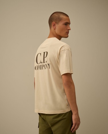T-shirt Cp company 30/1 Jersey Short Sleeve Logo Cp company - 8