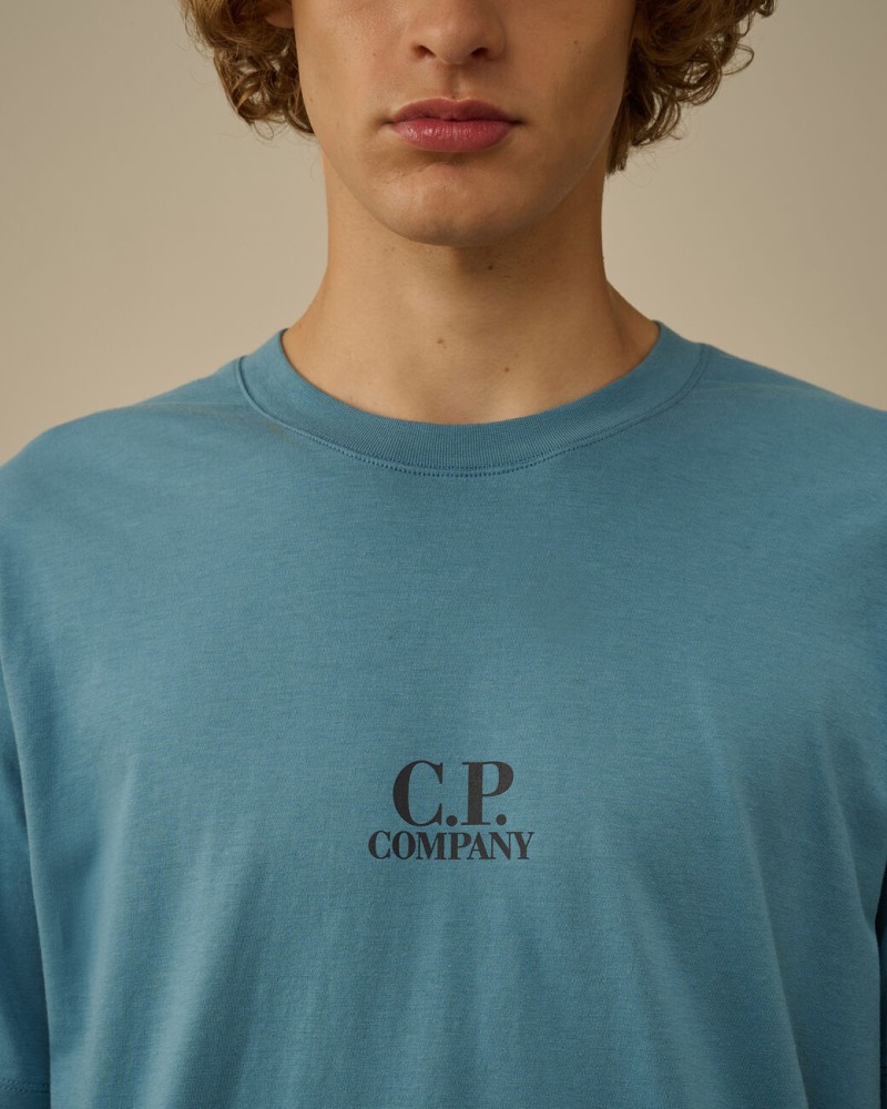 T-shirt Cp company British Sailor Short Sleeve Logo Cp company - 9
