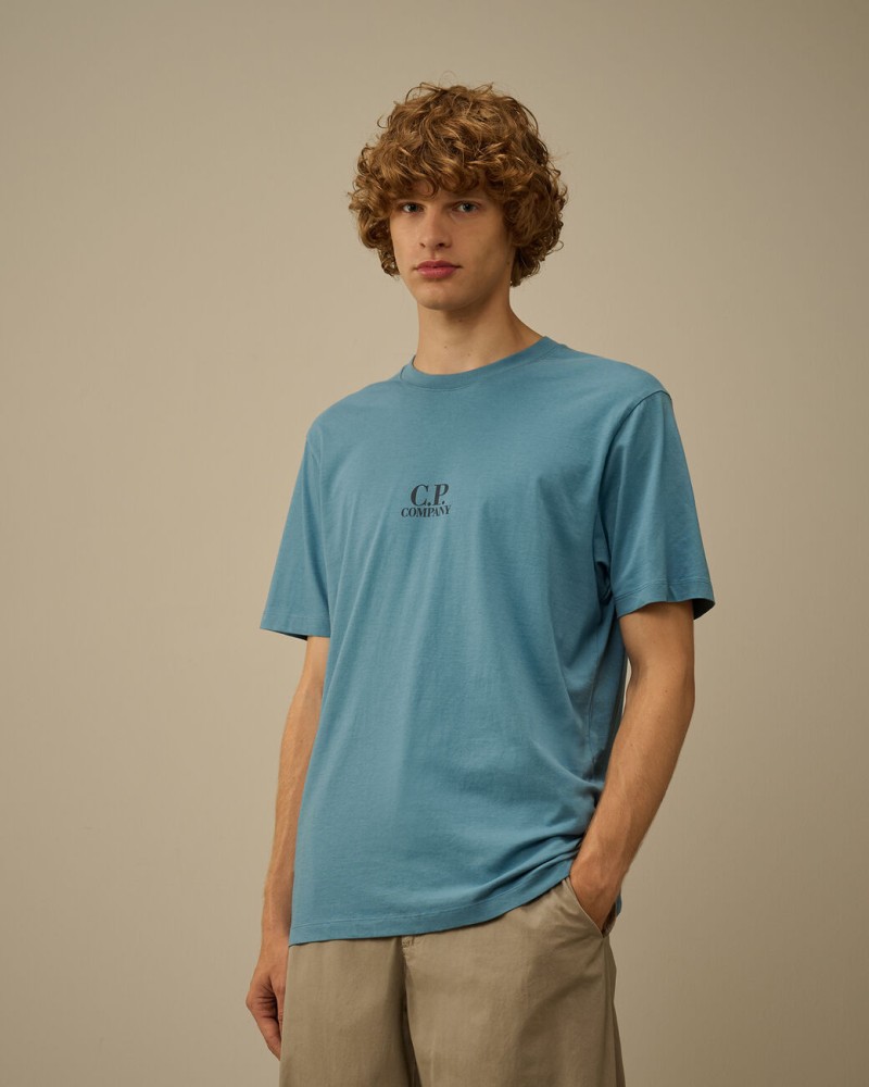 T-shirt Cp company British Sailor Short Sleeve Logo Cp company - 7
