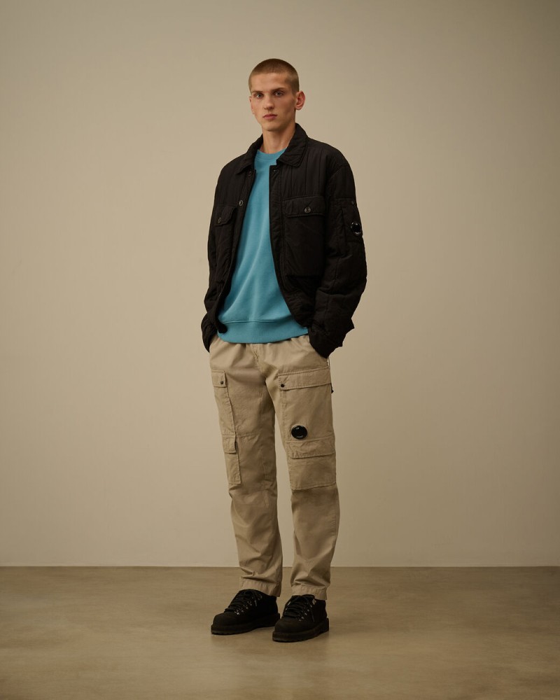 Sweat Cp company Diagonal Raised Fleece Crewneck Cp company - 12
