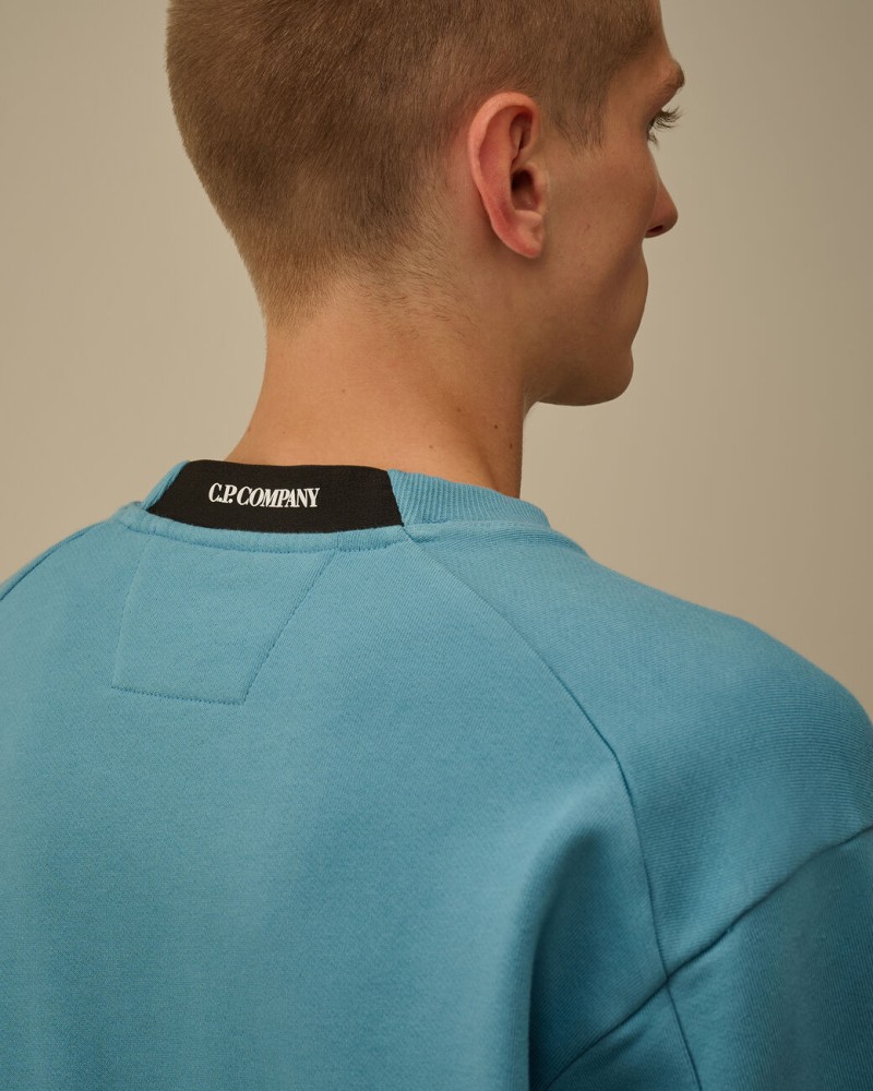 Sweat Cp company Diagonal Raised Fleece Crewneck Cp company - 11