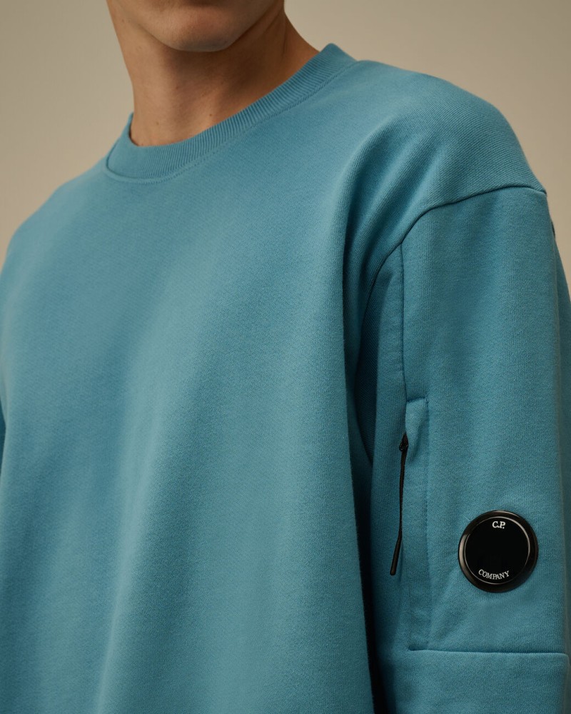Sweat Cp company Diagonal Raised Fleece Crewneck Cp company - 10