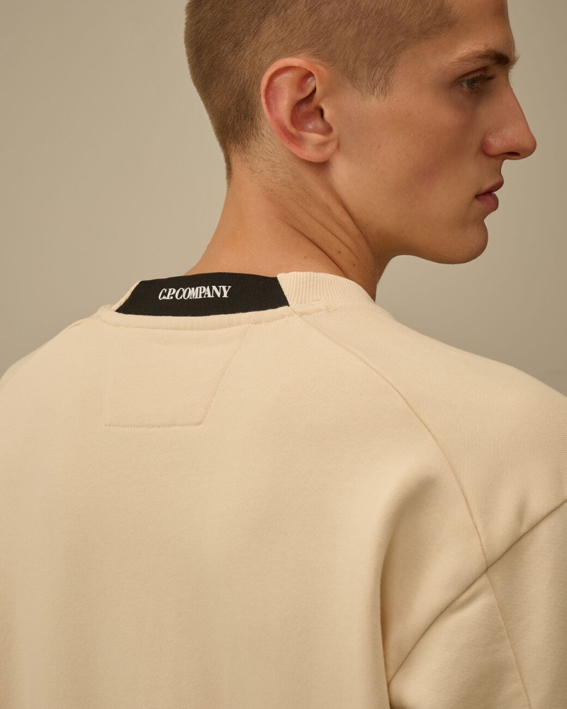 Sweat Cp company Diagonal Raised Fleece Crewneck Cp company - 5