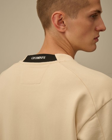 Sweat Cp company Diagonal Raised Fleece Crewneck Cp company - 5