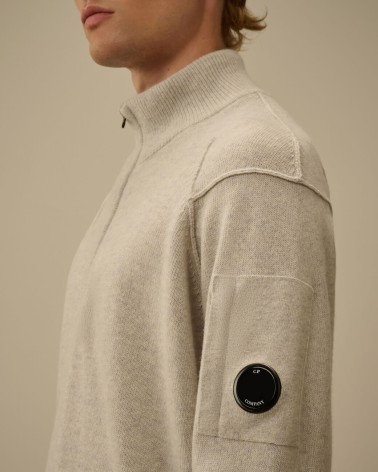 Pull Cp company Lambswool GRS Half Zip Cp company - 4