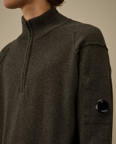 Pull Cp company Lambswool GRS Half Zip Cp company - 9