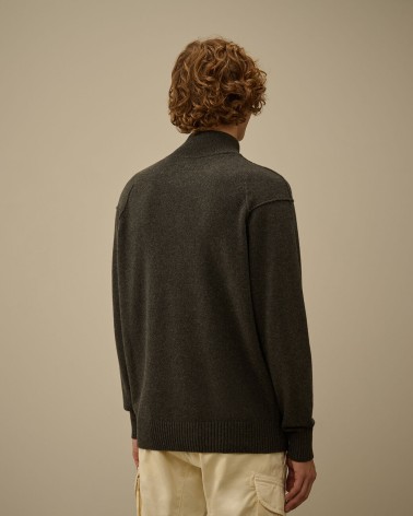 Pull Cp company Lambswool GRS Half Zip Cp company - 8