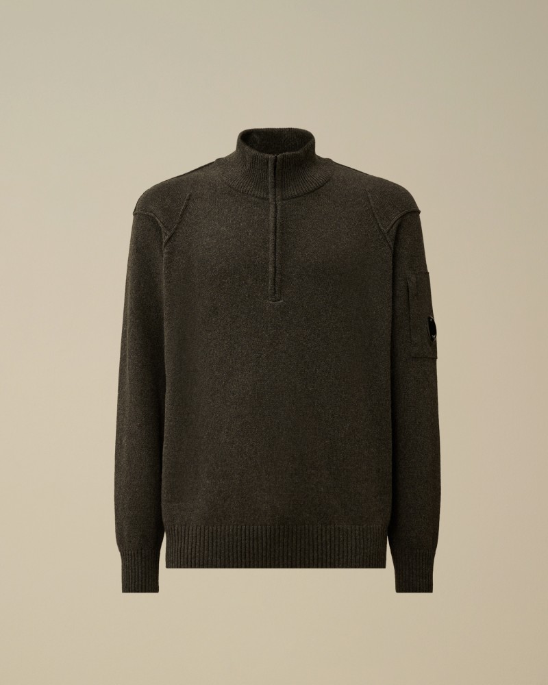 Pull Cp company Lambswool GRS Half Zip Cp company - 6