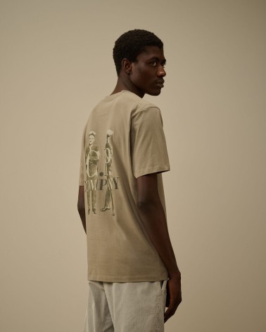 T-shirt Cp company British Sailor Short Sleeve Logo Cp company - 3