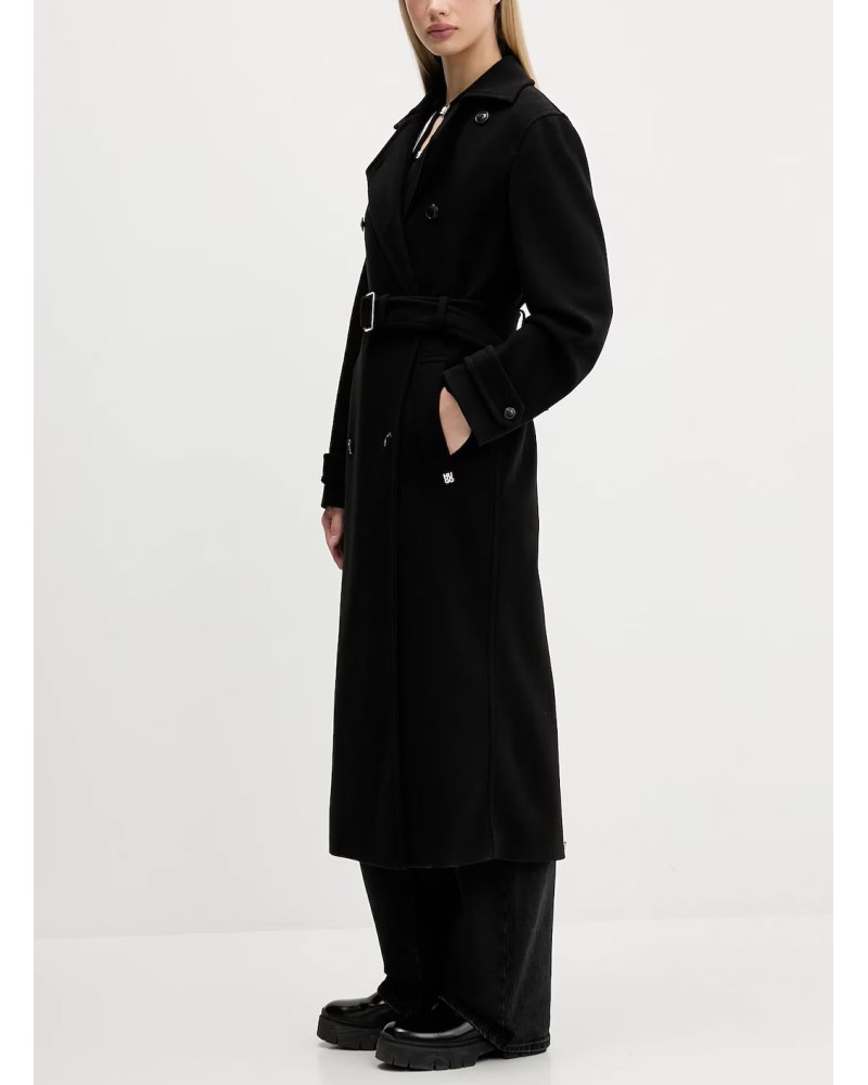 Manteau HUGO Martinu-1 en laine mélangée HUGO - 4