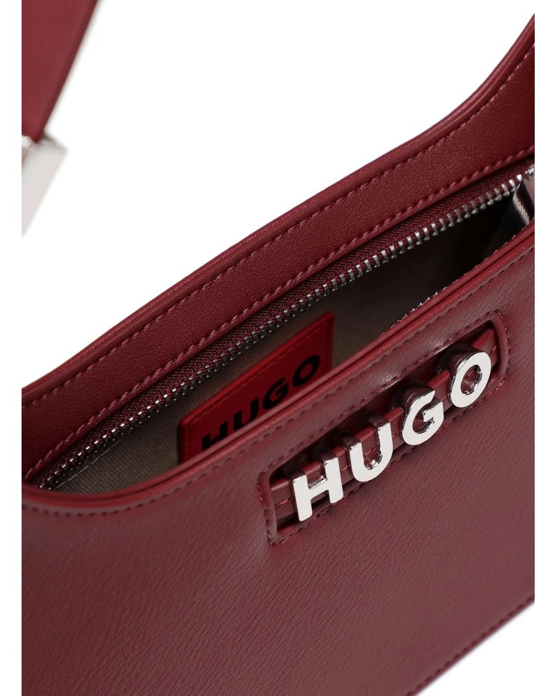 Sac porté épaule HUGO Mel 2.0 en similicuir recyclé HUGO - 10