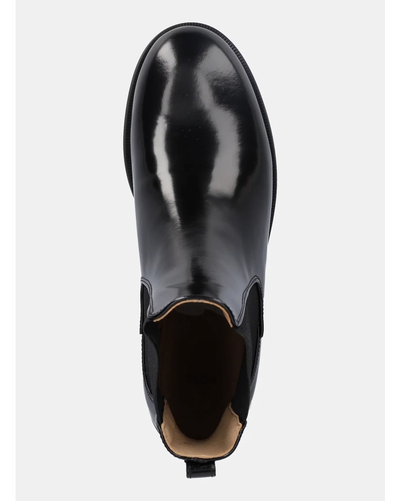 Bottines Chelsea BOSS Lycia en cuir et tissu BOSS - 4