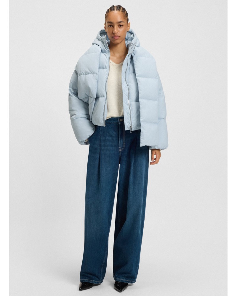 Veste matelassée déperlante BOSS C_Polala avec manches et écharpe amovibles BOSS - 2
