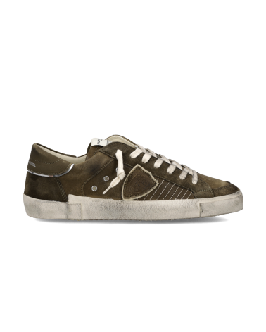 Basket Philippe Model PRSX LOW MAN MIXAGE POP_MILITAIRE Philippe Model - 1