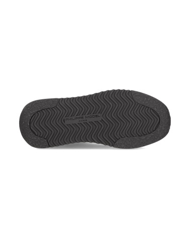 Basket Philippe Model OLYMPIQUE LOW MAN FANCY RESAU_NOIR GRIS Philippe Model - 4