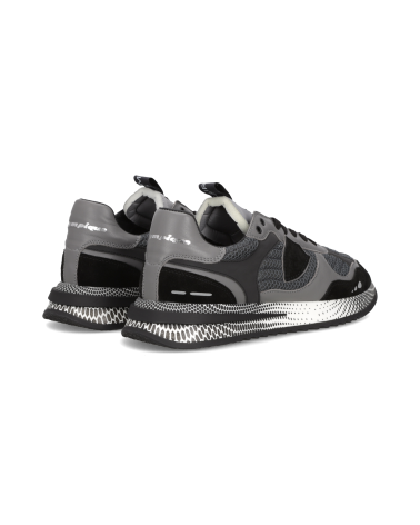 Basket Philippe Model OLYMPIQUE LOW MAN FANCY RESAU_NOIR GRIS Philippe Model - 3