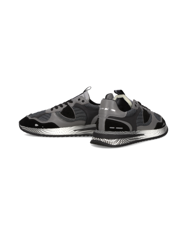 Basket Philippe Model OLYMPIQUE LOW MAN FANCY RESAU_NOIR GRIS Philippe Model - 2