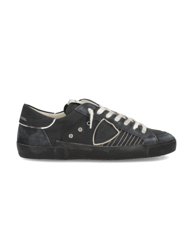 Basket Philippe Model PRSX LOW MAN MIXAGE POP_NOIR NOIR Philippe Model - 1