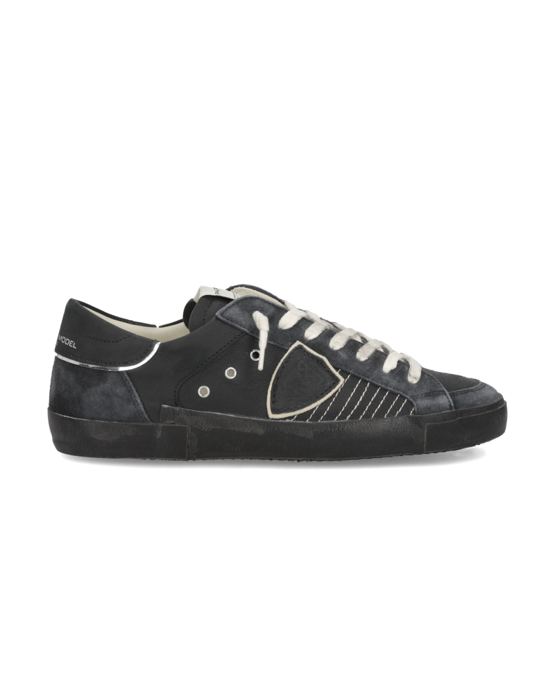 Basket Philippe Model PRSX LOW MAN MIXAGE POP_NOIR NOIR Philippe Model - 1