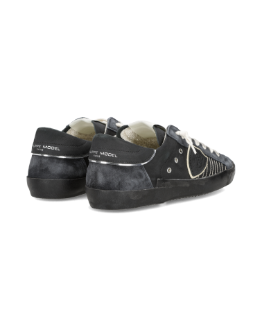 Basket Philippe Model PRSX LOW MAN MIXAGE POP_NOIR NOIR Philippe Model - 3